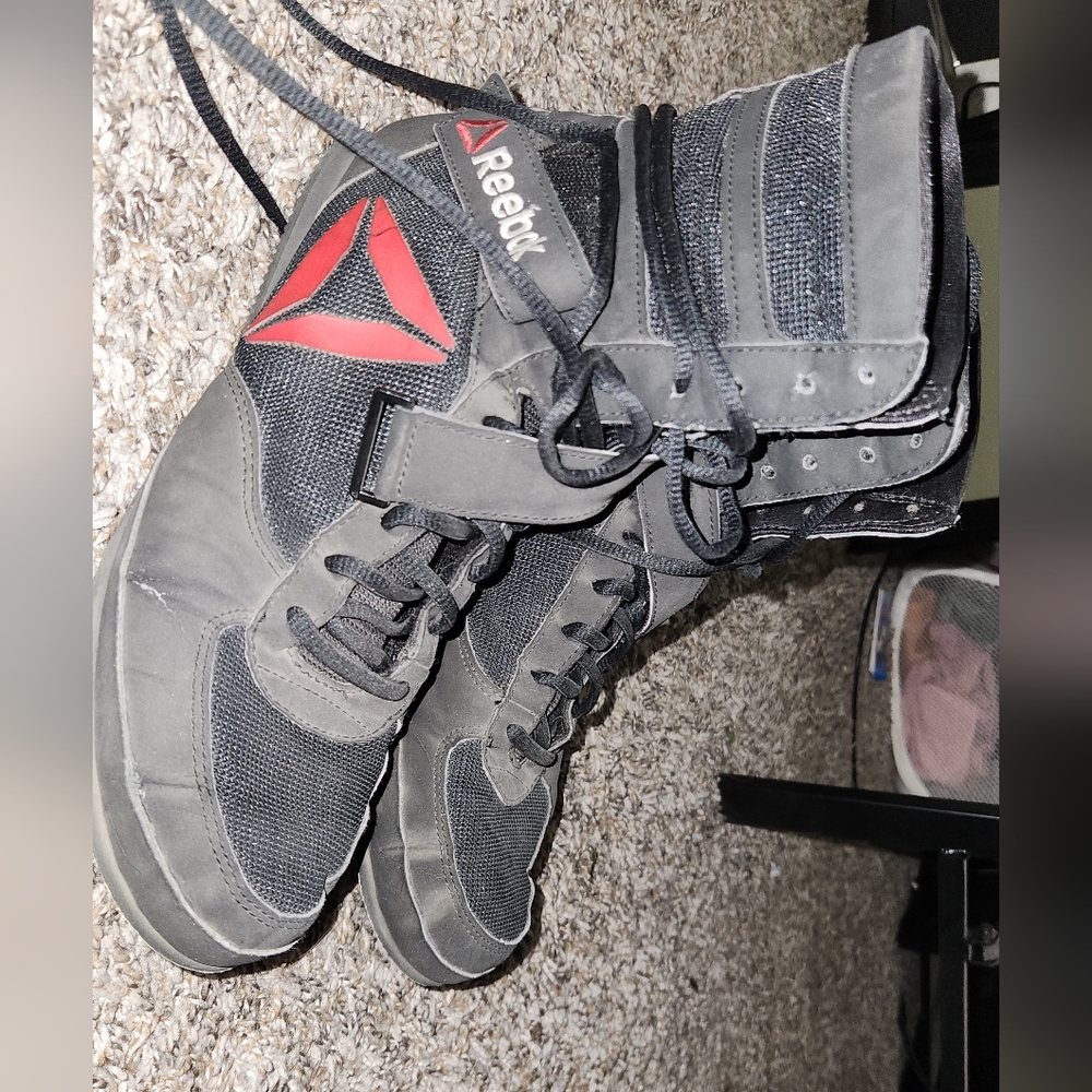 Reebok Men's Black Boxing Shoes